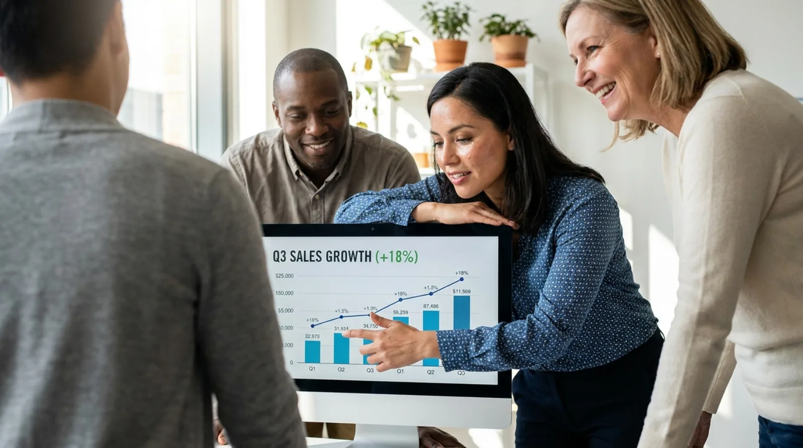 Confident small business owner ready to grow with SBEC